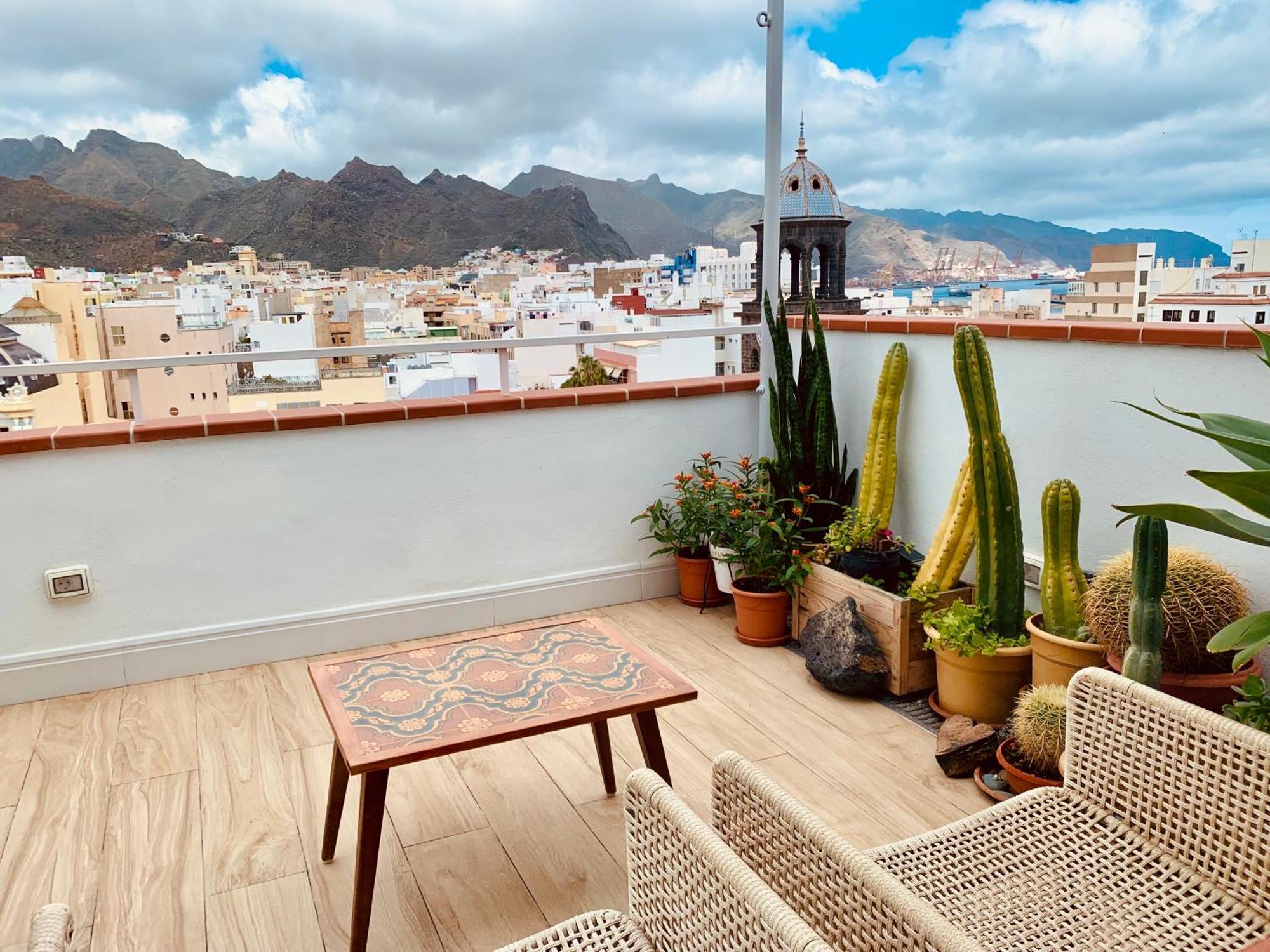 Apartamento Atico Con Terraza, Vistas Panoramicas Y Parking Santa Cruz de Tenerife Exterior foto